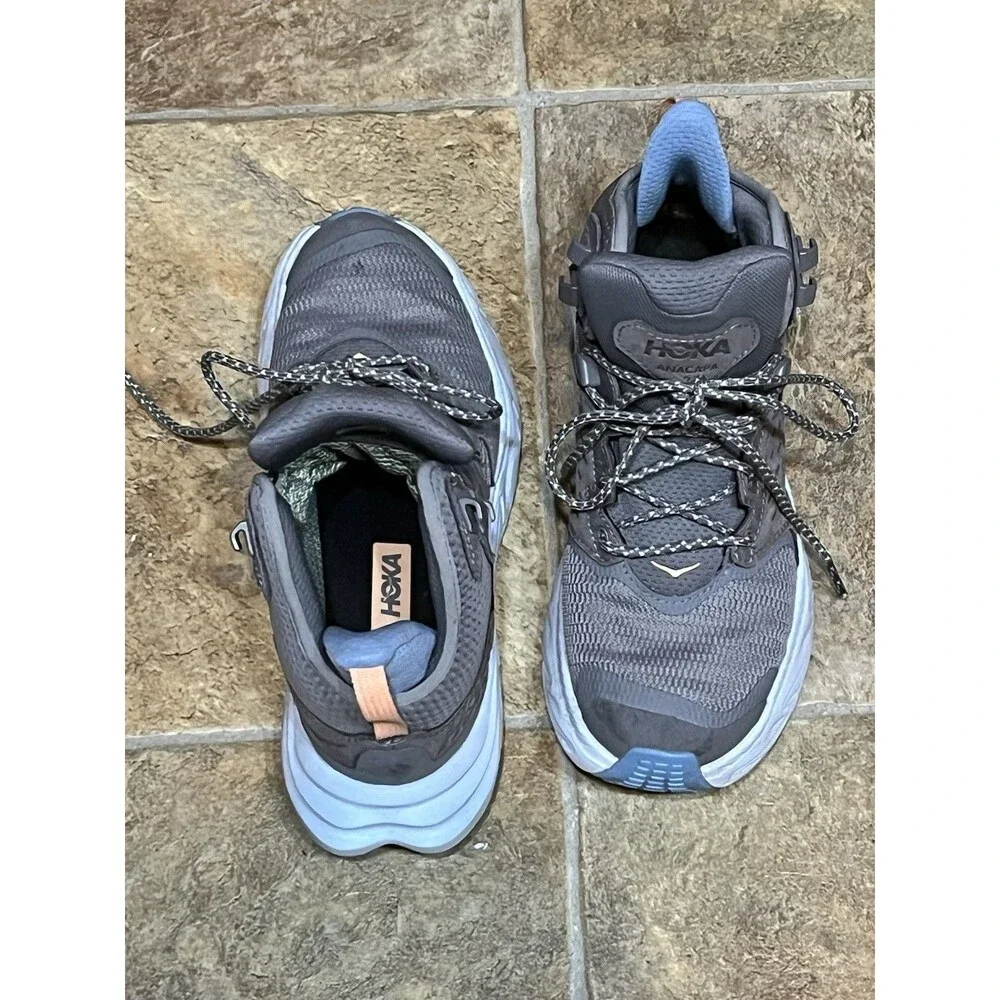 Hoka Anacapa 2 Mid GTX Hiking Boot Womens Grey 1142831F ATRL